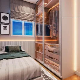 Apartamento à venda com 36m², 2 quartos sem vaga - 2