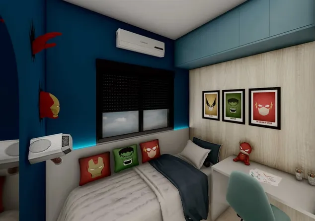 Apartamento à venda com 95m², 3 quartos com vaga - 1