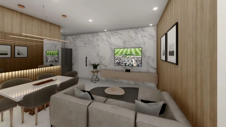 Apartamento à venda com 95m², 3 quartos com vaga - 0