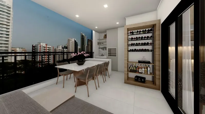 Apartamento à venda com 95m², 3 quartos com vaga - 4