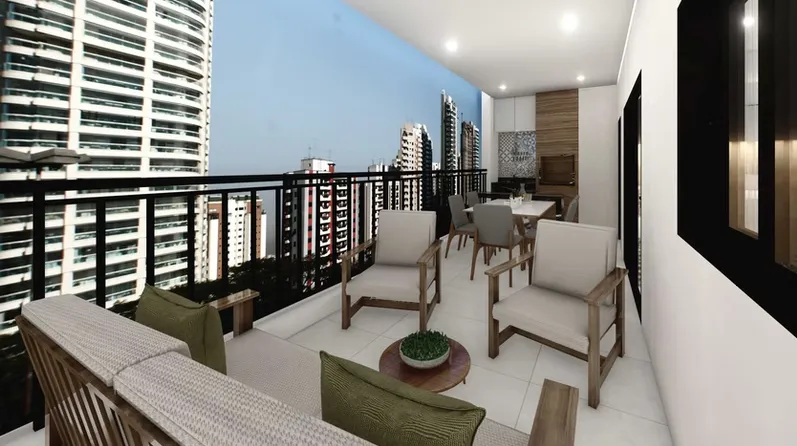 Apartamento à venda com 95m², 3 quartos com vaga - 7