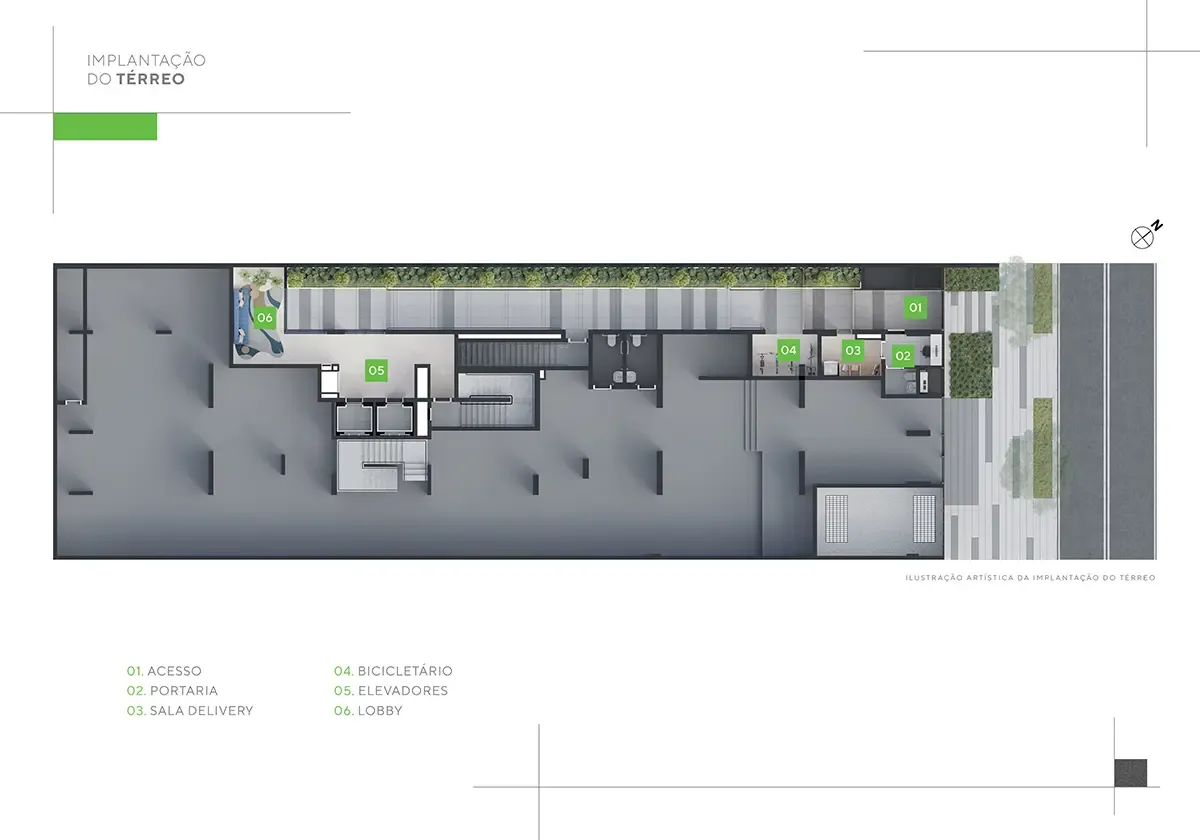 Studio à venda com 24m², 0 quartos sem vaga - 13