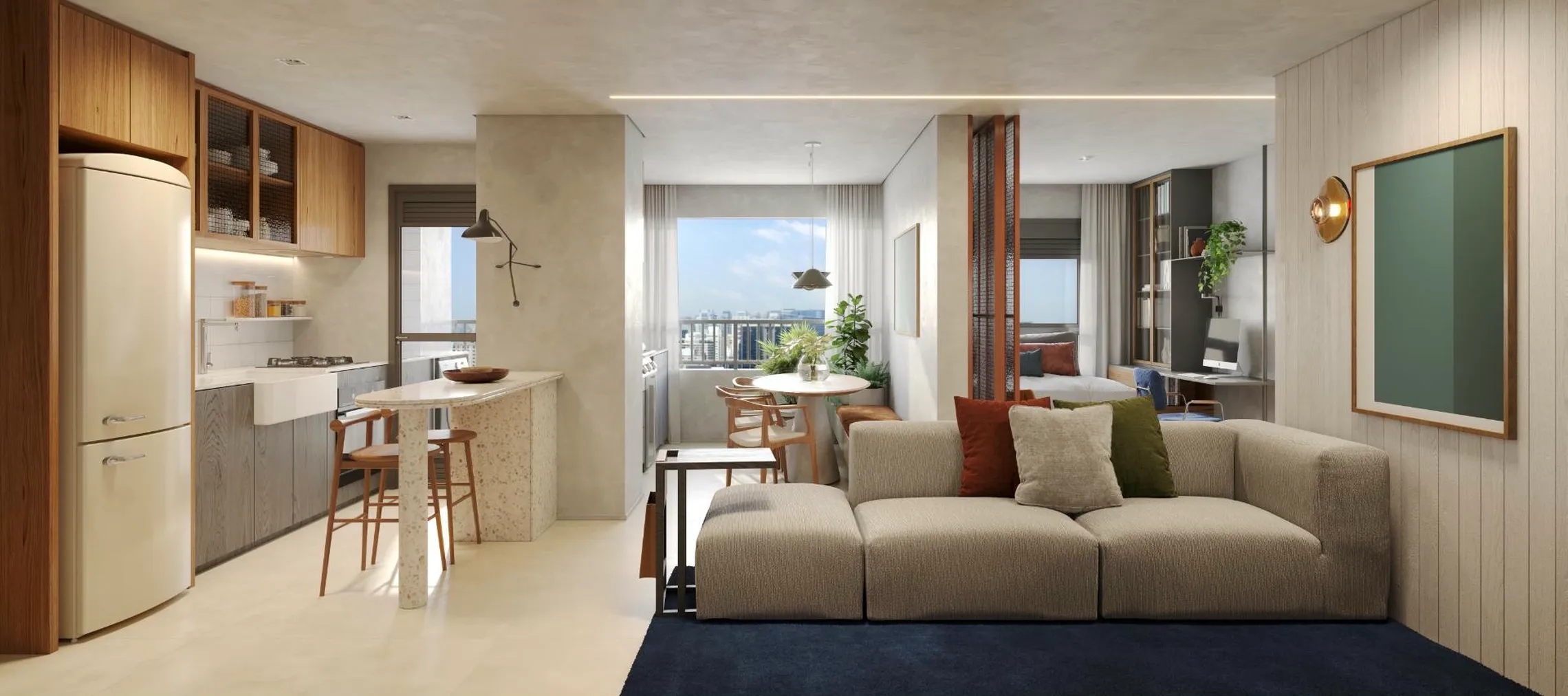 Apartamento à venda com 97m², 3 quartos com vaga - 0