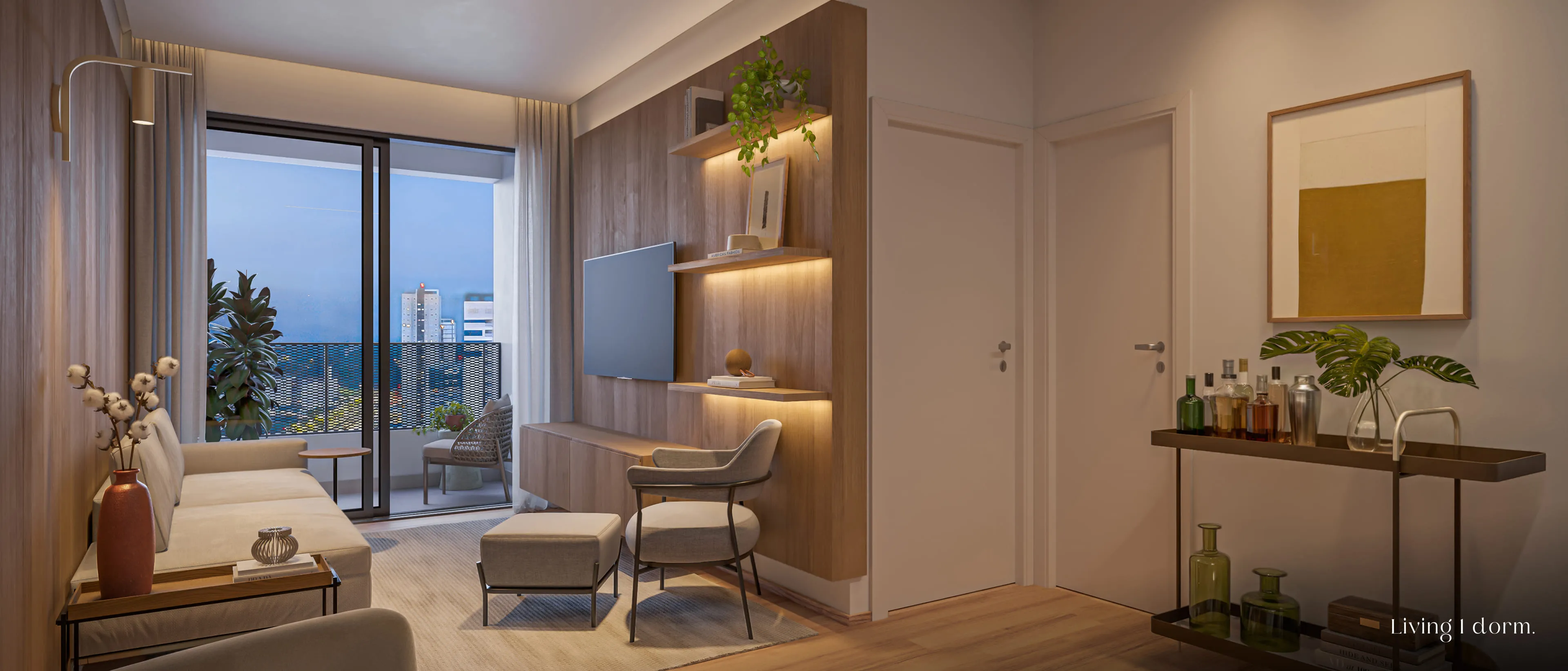 Apartamento à venda com 67m², 2 quartos com vaga - 1