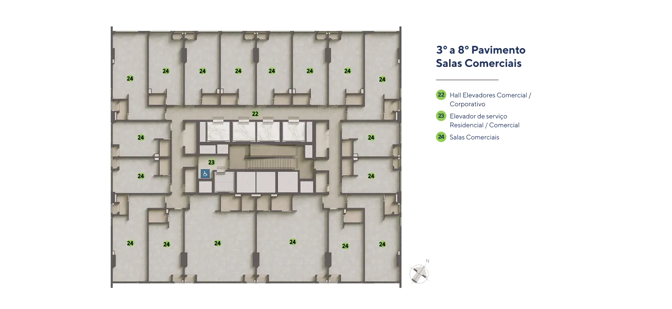 Apartamento à venda com 67m², 2 quartos com vaga - 25