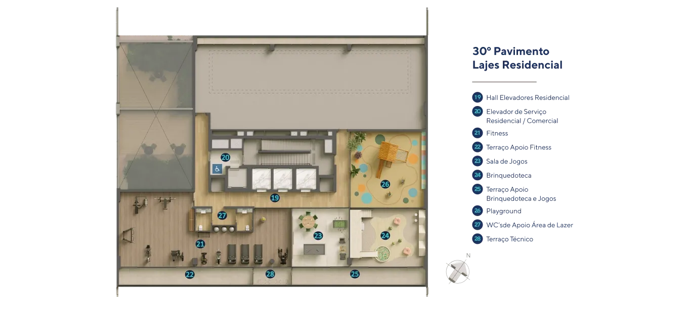 Apartamento à venda com 67m², 2 quartos com vaga - 23