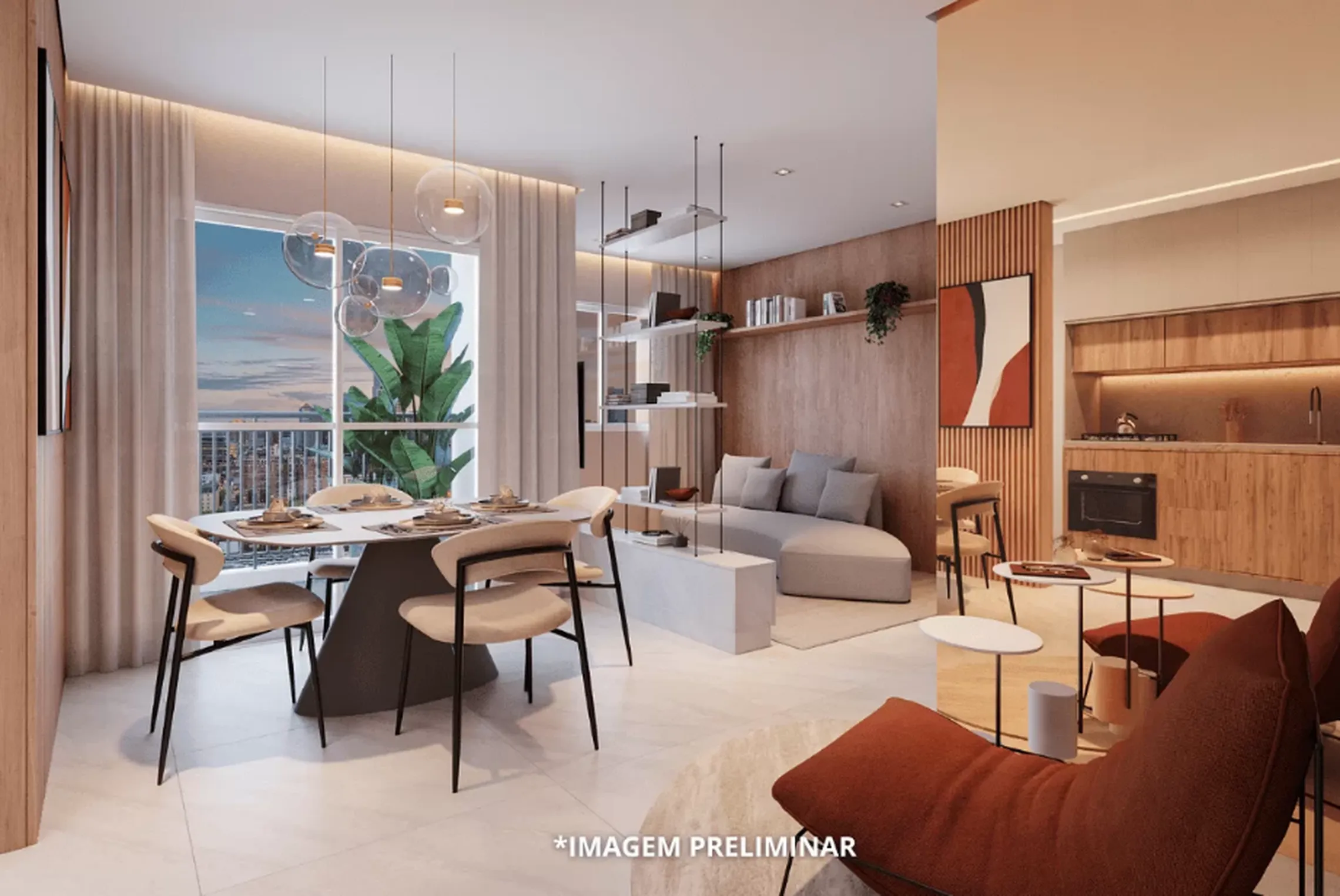 Apartamento à venda com 36m², 2 quartos sem vaga - 1