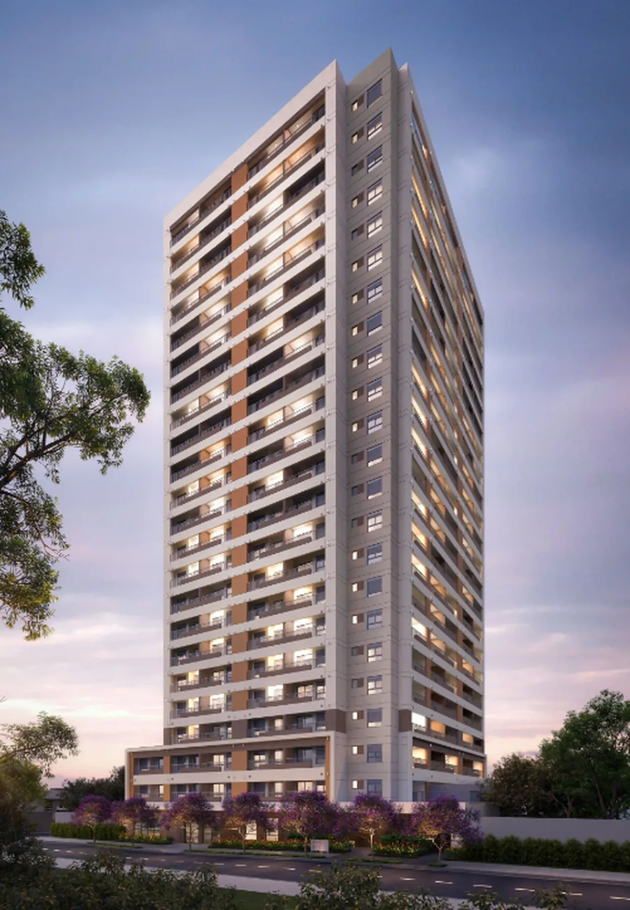 Apartamento à venda com 30m², 1 quarto sem vaga - 16