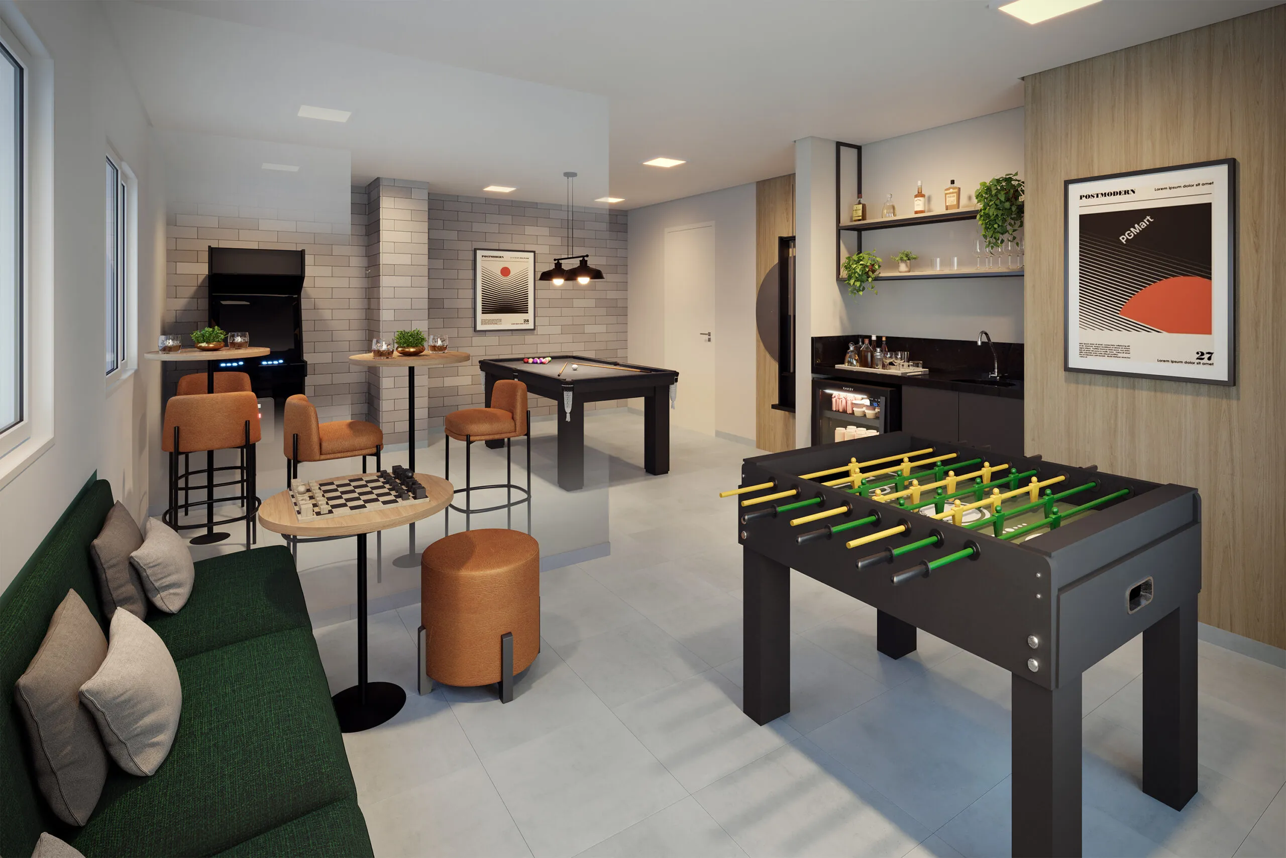 Apartamento à venda com 35m², 2 quartos sem vaga - 1