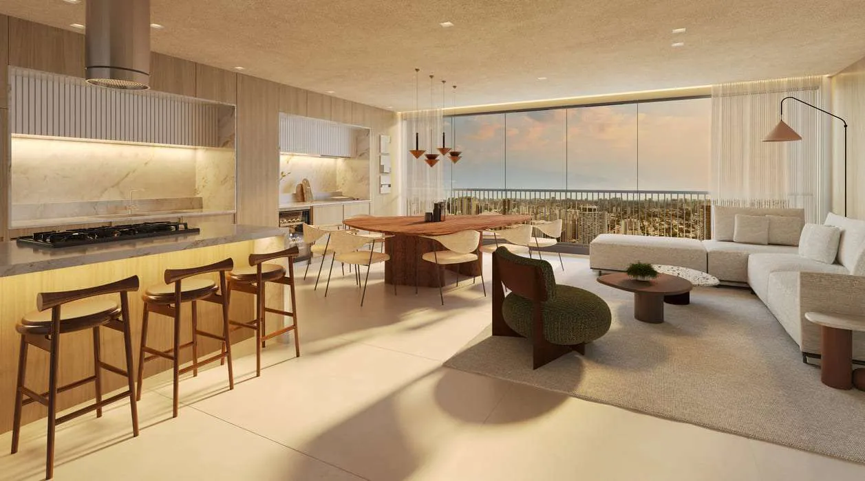 Apartamento à venda com 140m², 3 quartos com vaga - 0