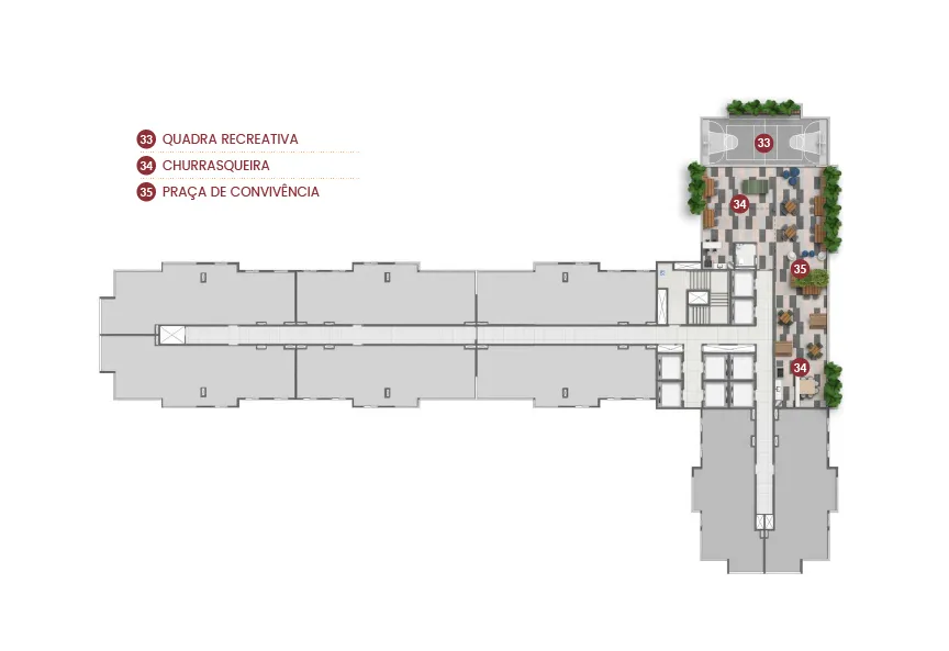 Apartamento à venda com 41m², 2 quartos sem vaga - 21