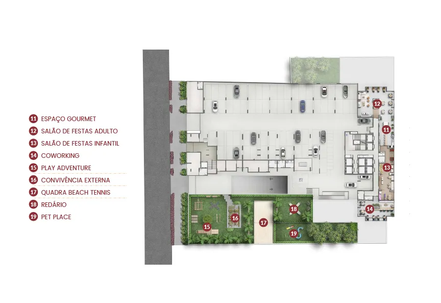 Apartamento à venda com 41m², 2 quartos sem vaga - 23
