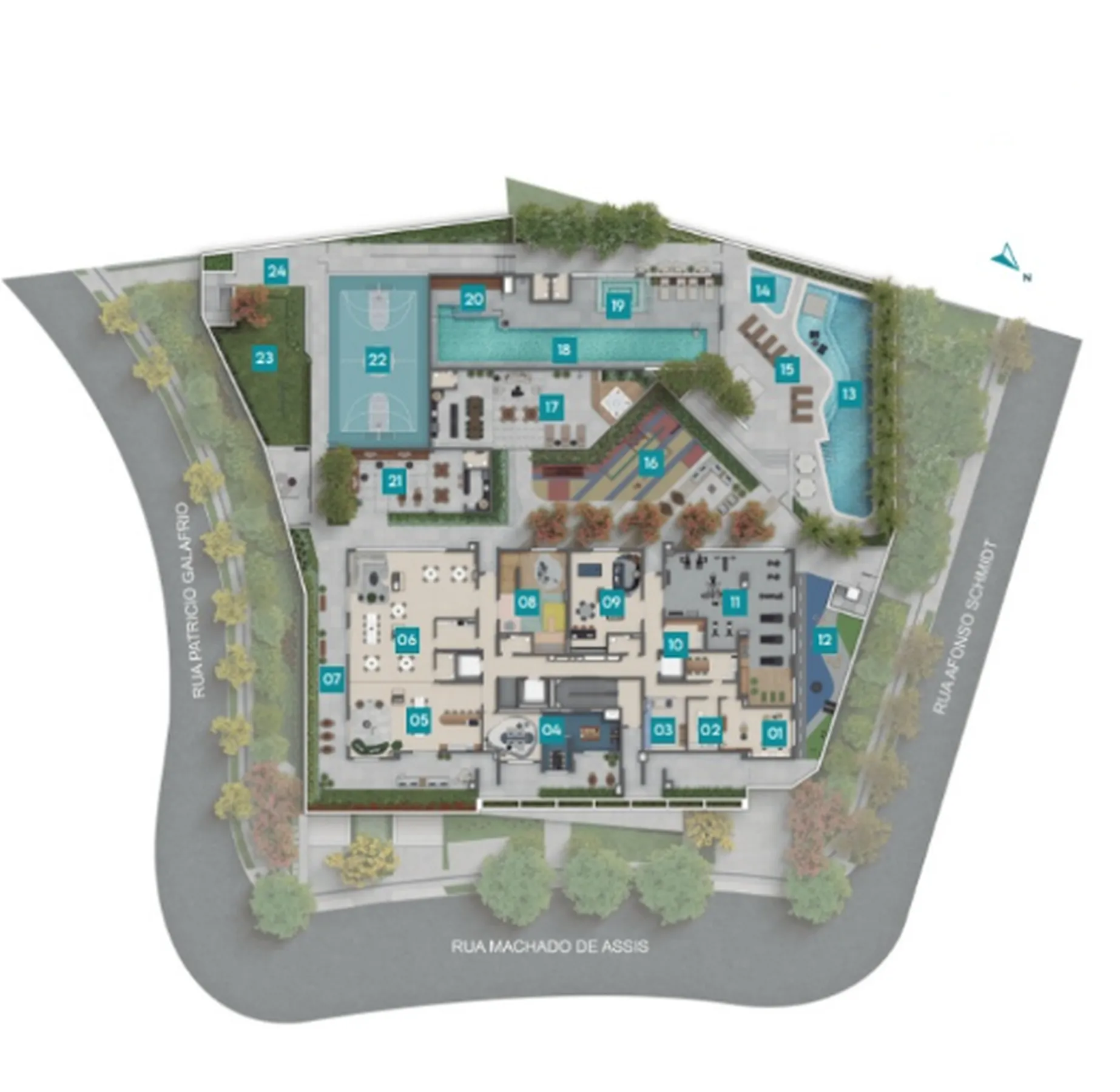 Apartamento à venda com 90m², 3 quartos com vaga - 25