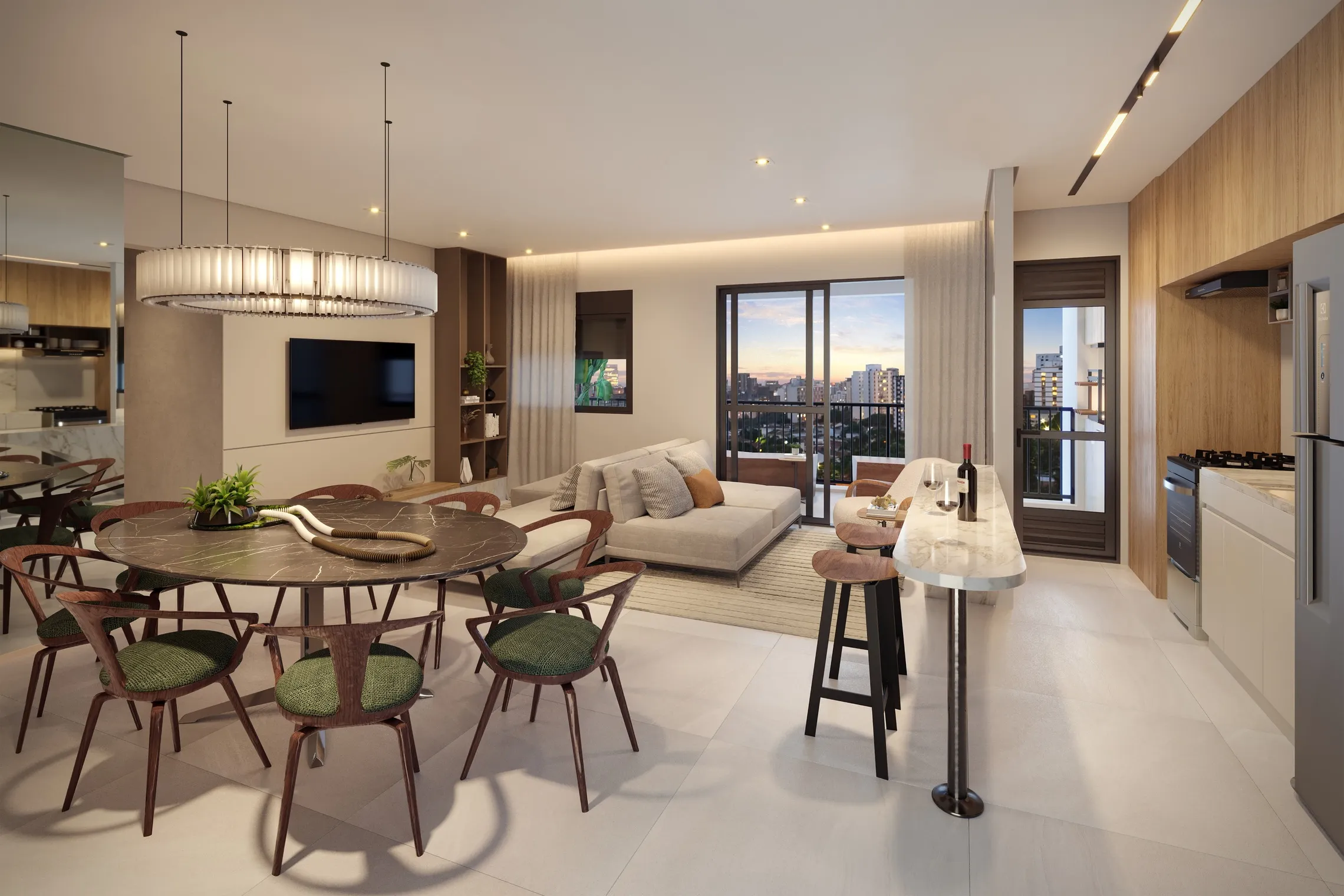 Apartamento à venda com 167m², 3 quartos com vaga - 1