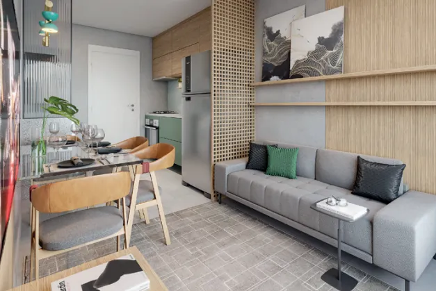 Apartamento à venda com 26m², 1 quarto sem vaga - 1