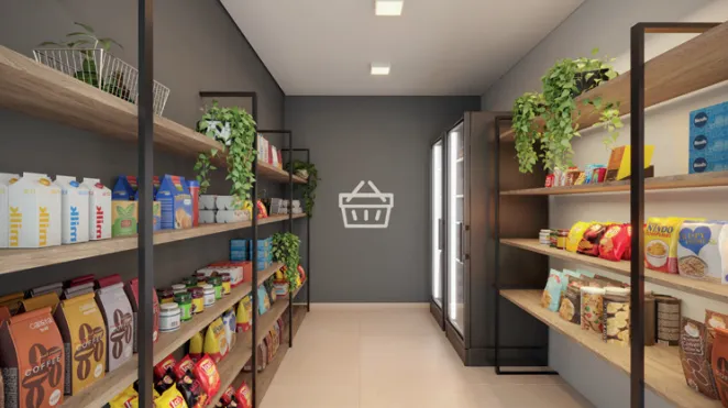 Apartamento à venda com 26m², 1 quarto sem vaga - 18