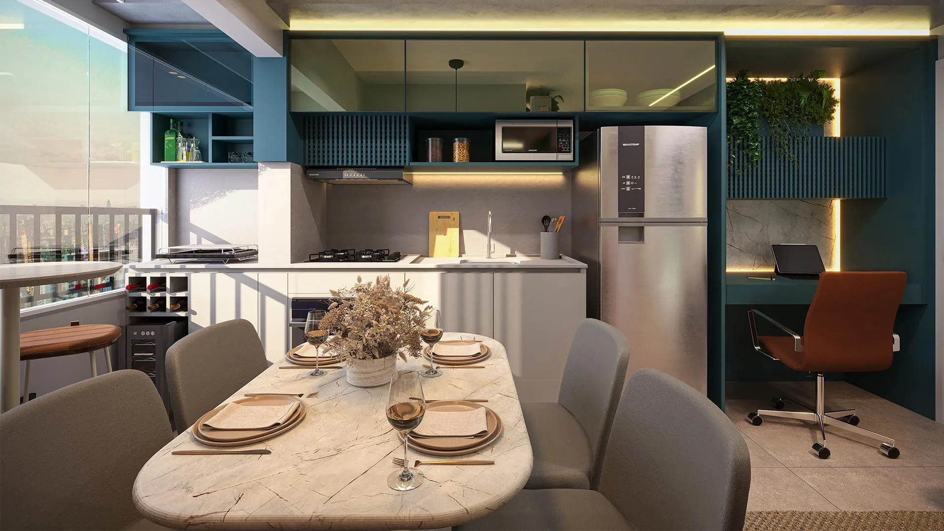 Apartamento à venda com 26m², 1 quarto sem vaga - 1