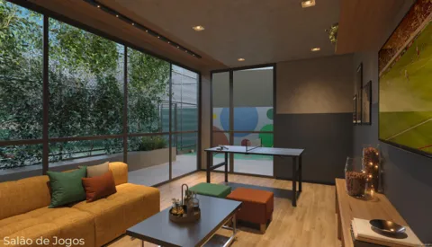 Apartamento à venda com 34m², 1 quarto sem vaga - 2