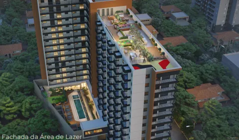 Apartamento à venda com 34m², 1 quarto sem vaga - 14