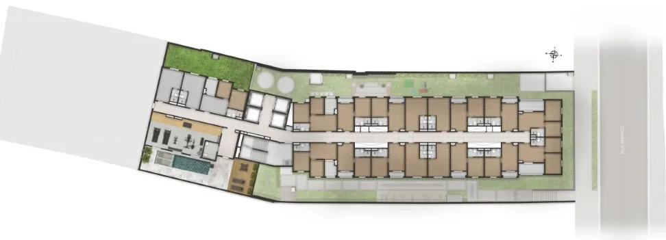 Studio à venda com 17m², 0 quartos sem vaga - 17