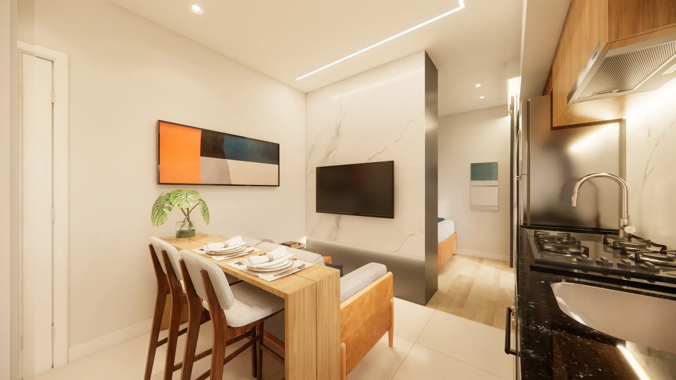 Studio à venda com 24m², 0 quartos sem vaga - 6