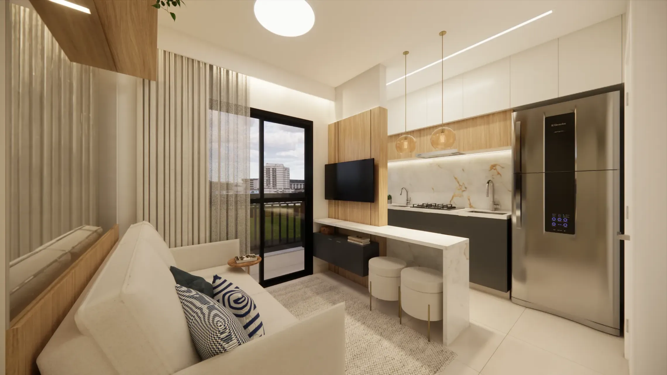 Studio à venda com 24m², 0 quartos sem vaga - 0