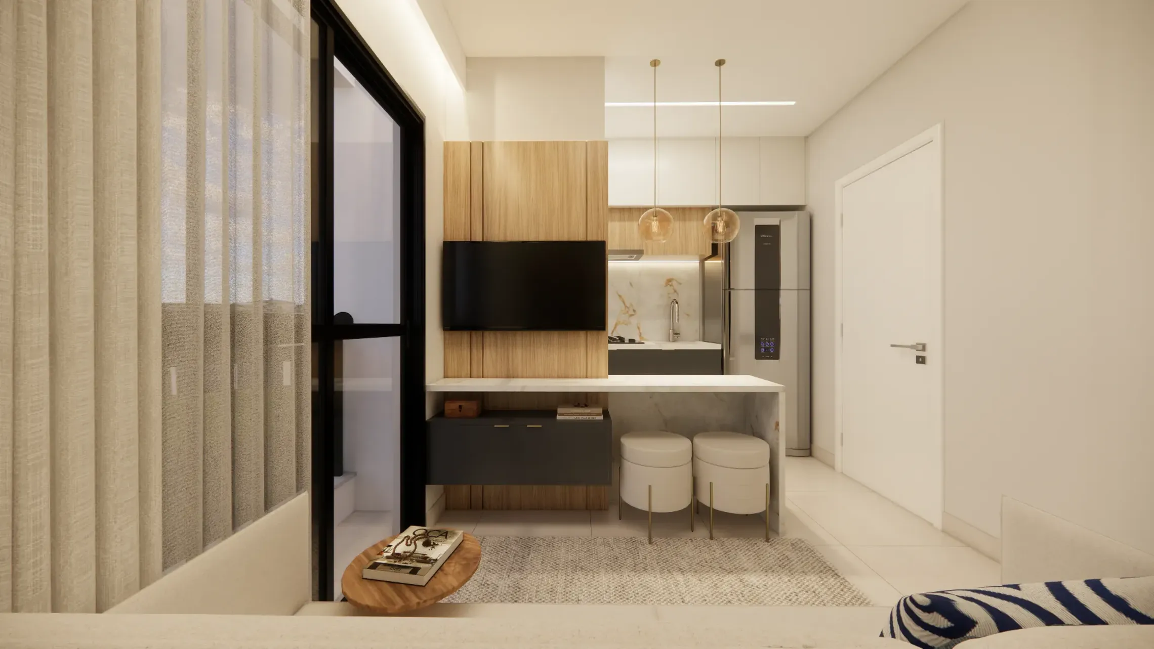 Studio à venda com 24m², 0 quartos sem vaga - 1