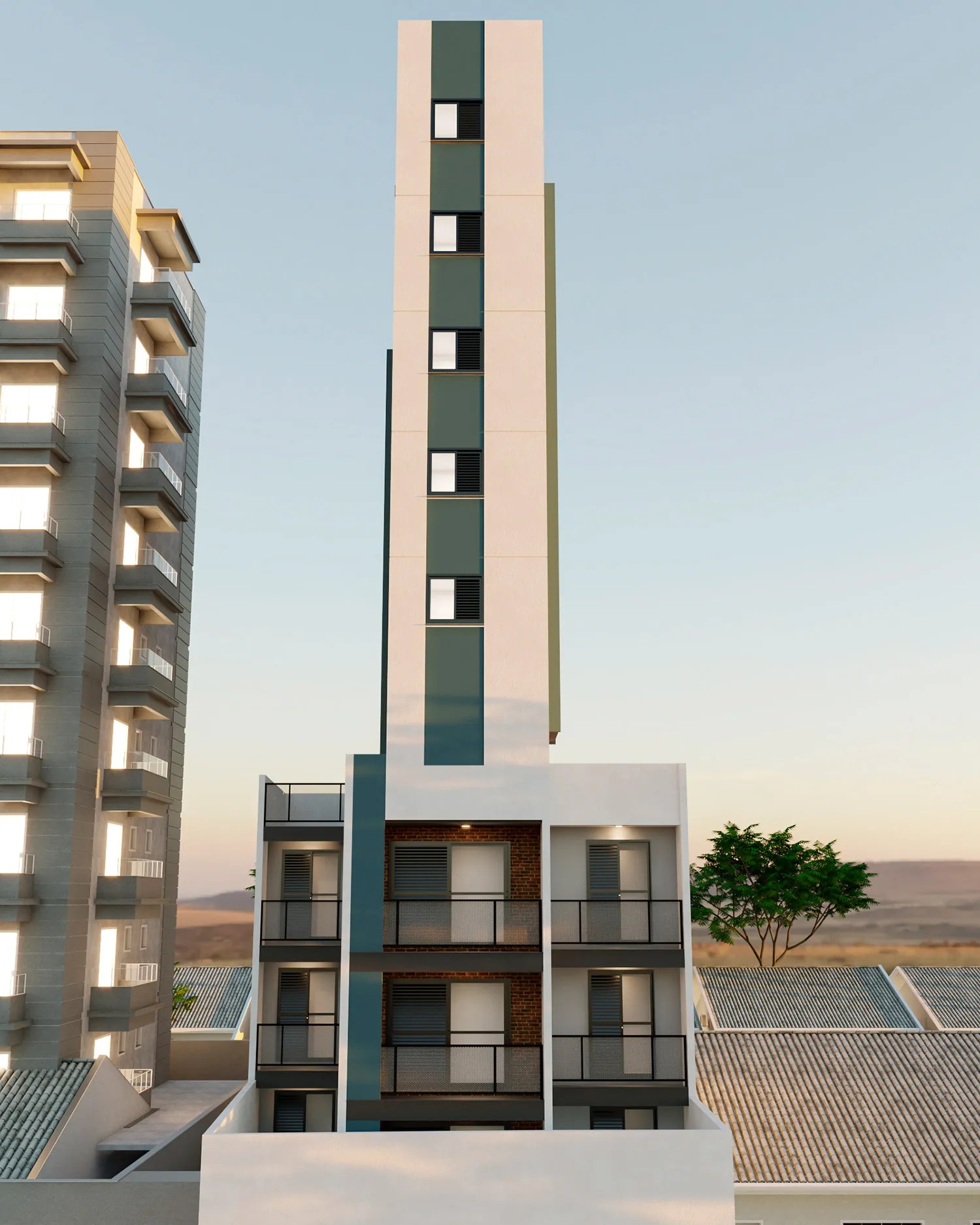 Apartamento à venda com 42m², 1 quarto sem vaga - 18