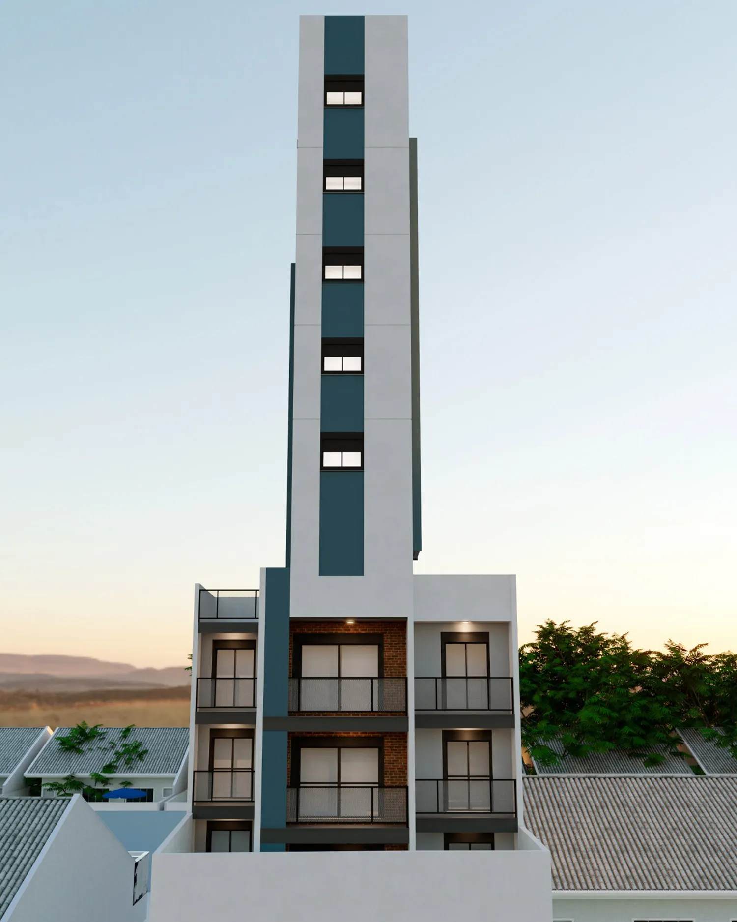 Apartamento à venda com 42m², 1 quarto sem vaga - 19