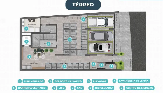Apartamento à venda com 42m², 1 quarto sem vaga - 20