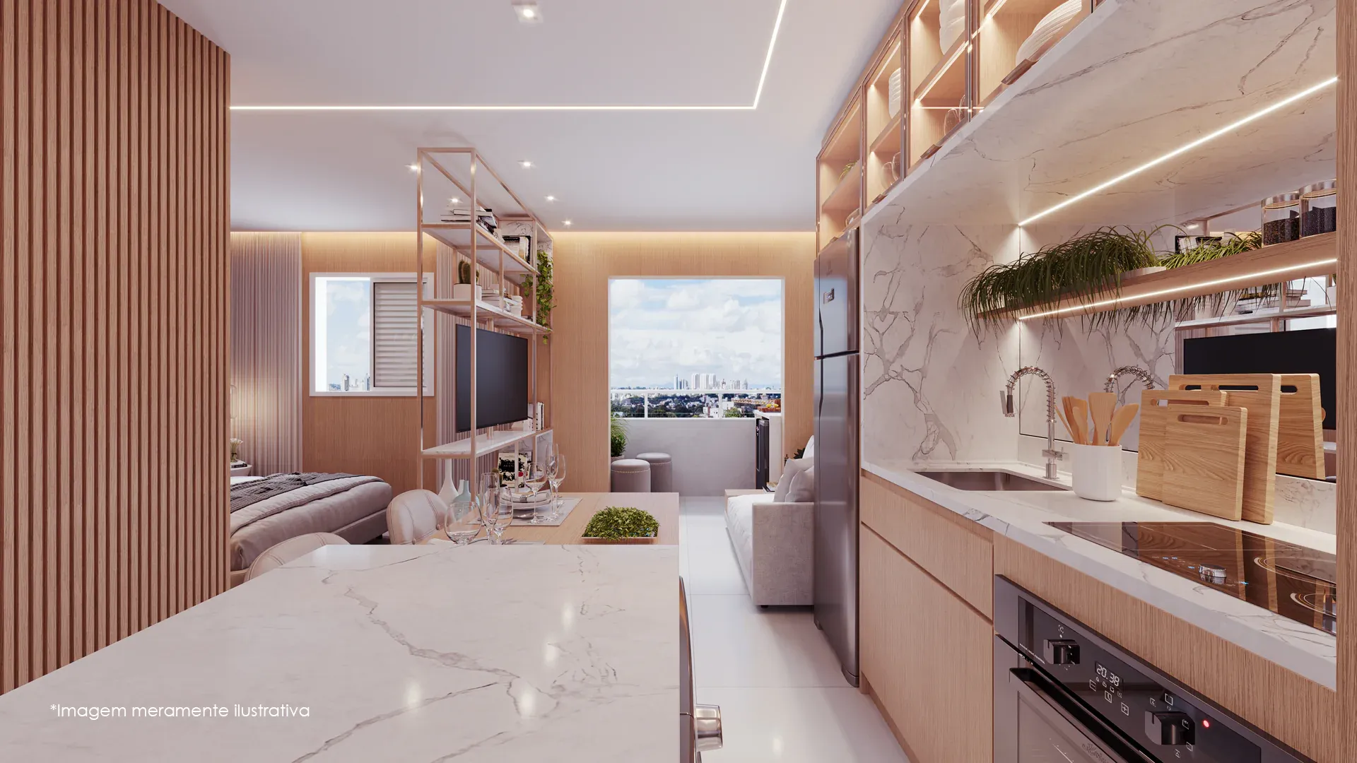 Apartamento à venda com 38m², 2 quartos sem vaga - 10