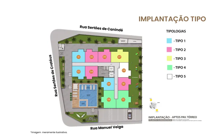 Apartamento à venda com 38m², 2 quartos sem vaga - 22