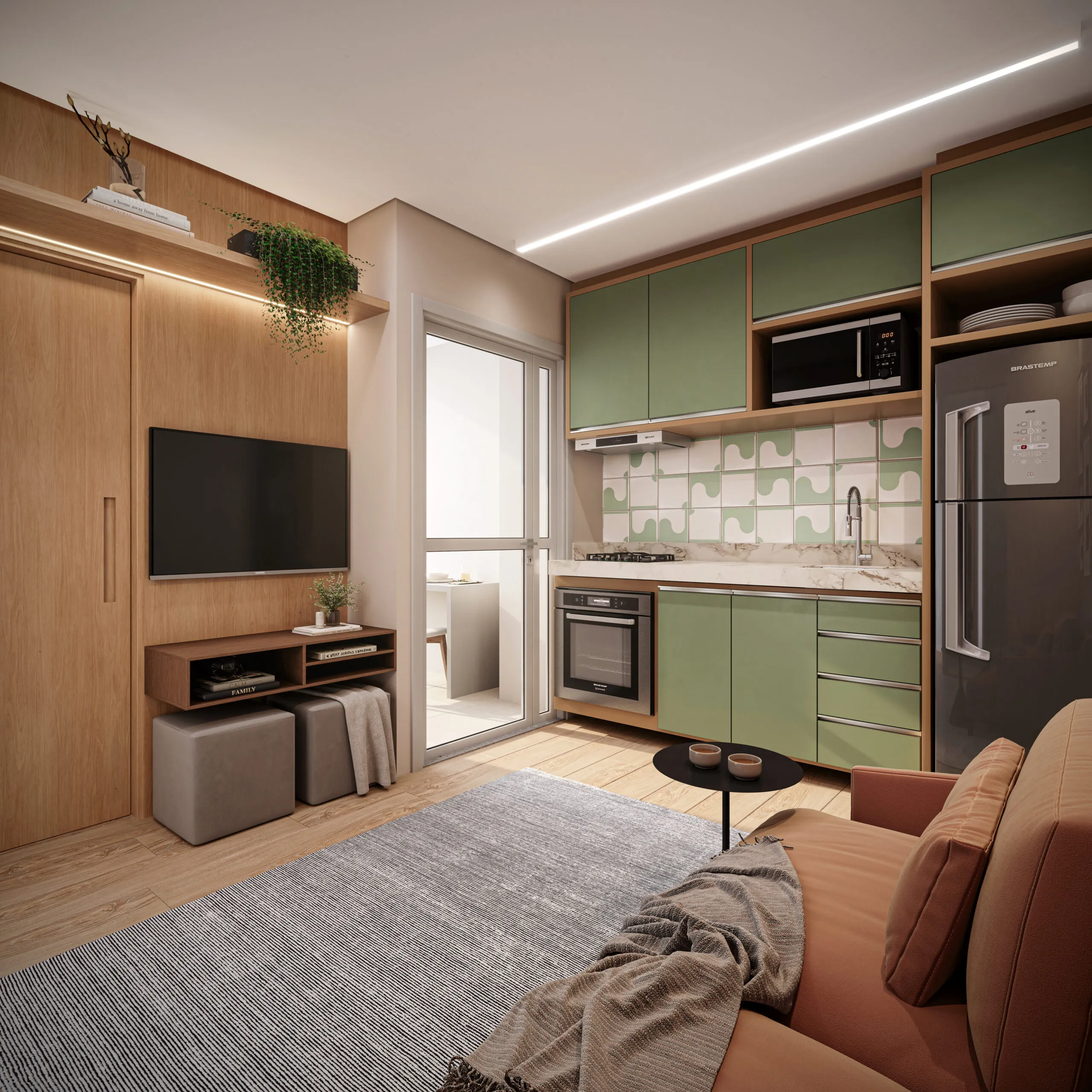 Apartamento à venda com 27m², 1 quarto sem vaga - 4