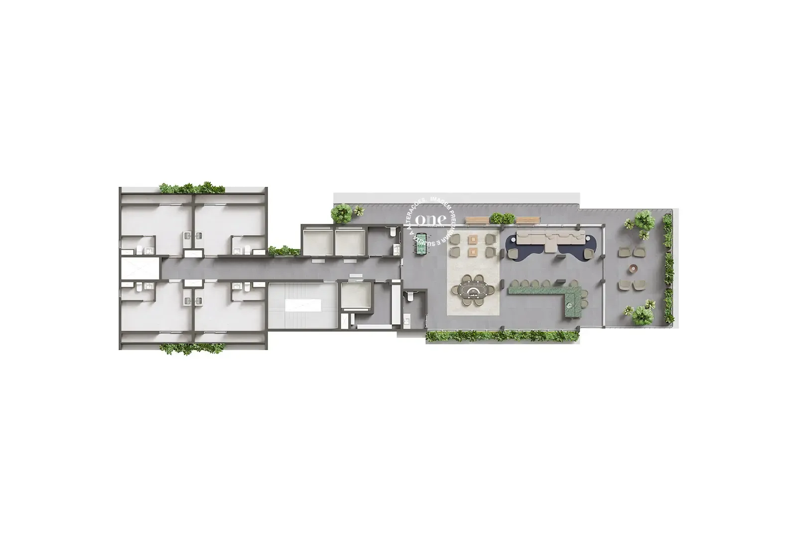 Apartamento à venda com 25m², 1 quarto sem vaga - 9
