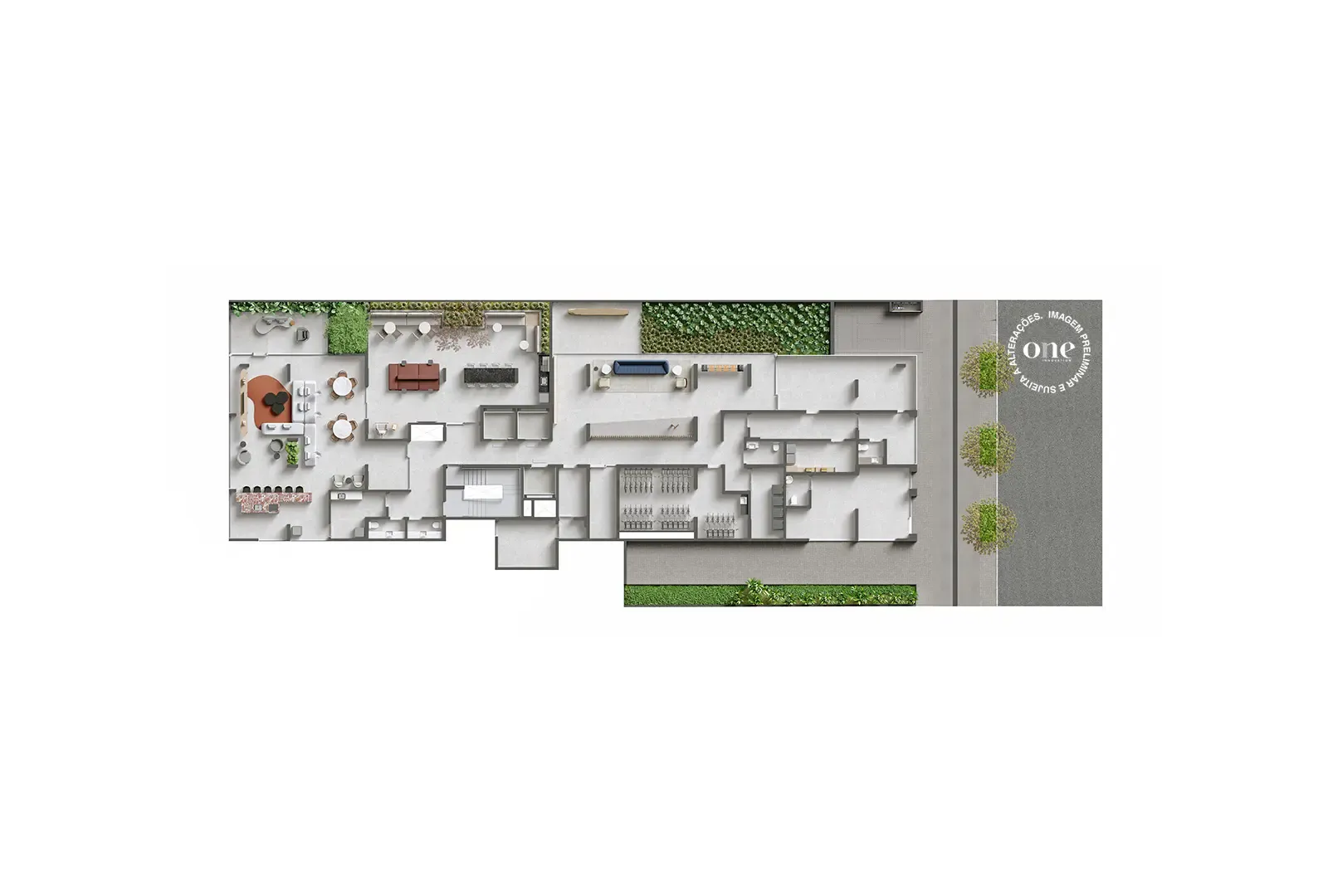 Apartamento à venda com 25m², 1 quarto sem vaga - 11