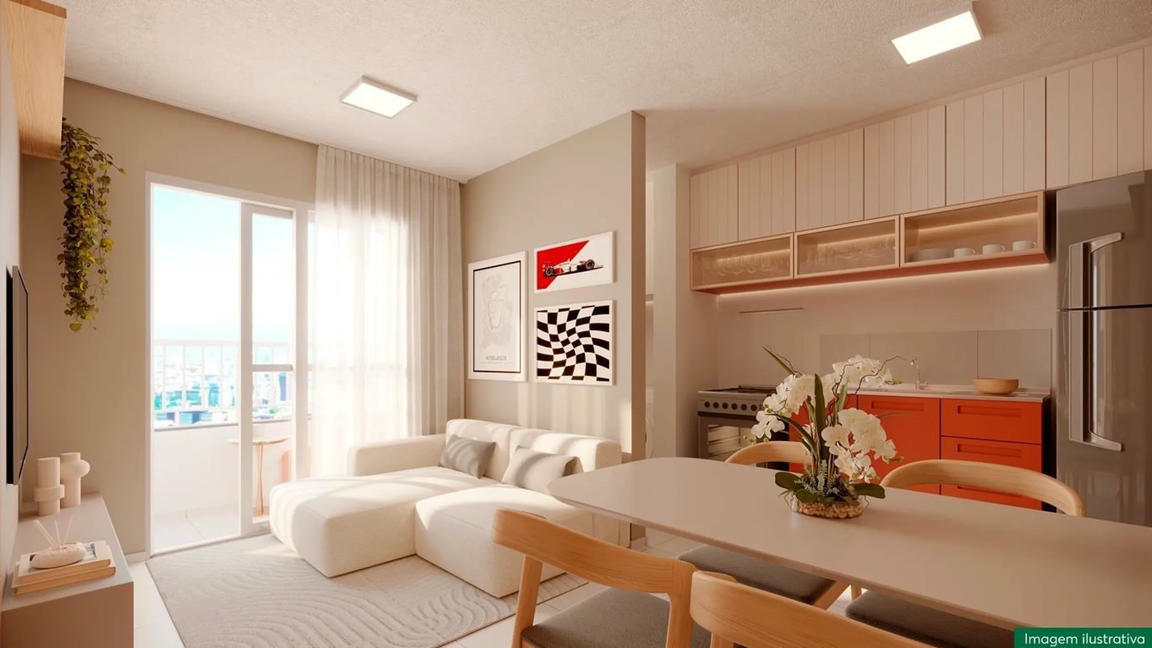 Apartamento à venda com 35m², 2 quartos sem vaga - 0