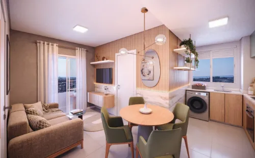 Apartamento à venda com 39m², 2 quartos sem vaga - 0
