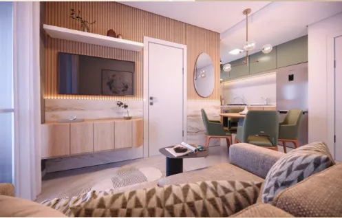 Apartamento à venda com 39m², 2 quartos sem vaga - 1