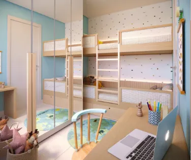 Apartamento à venda com 39m², 2 quartos sem vaga - 2