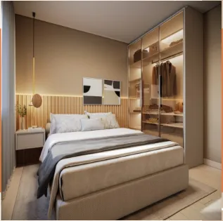 Apartamento à venda com 39m², 2 quartos sem vaga - 5