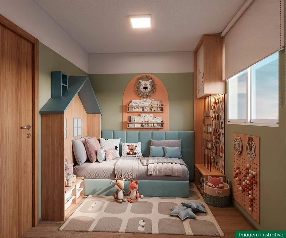 Apartamento à venda com 34m², 2 quartos sem vaga - 1