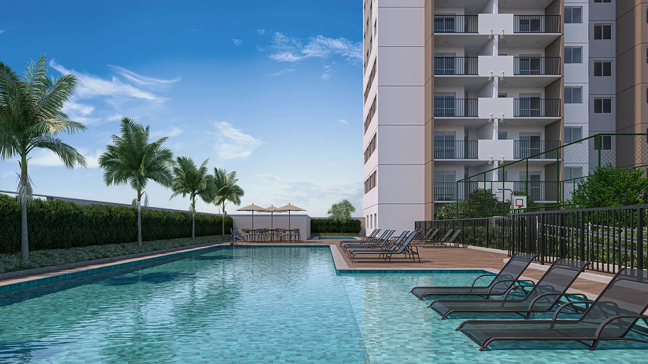 Apartamento à venda com 44m², 2 quartos com vaga - 1