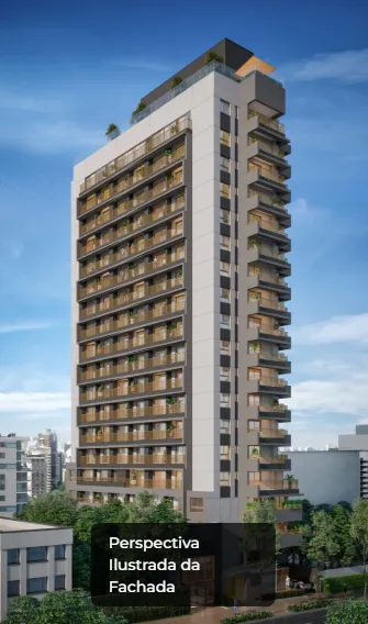 Apartamento à venda com 35m², 1 quarto sem vaga - 15
