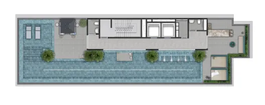 Apartamento à venda com 35m², 1 quarto sem vaga - 18