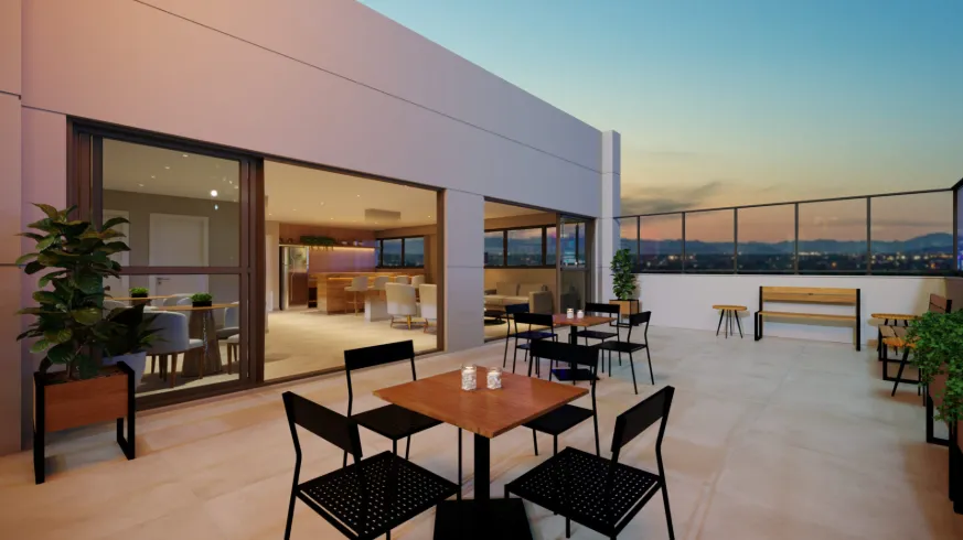 Apartamento à venda com 31m², 1 quarto sem vaga - 0