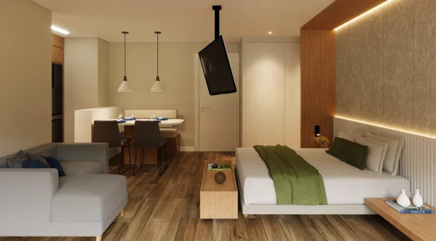 Apartamento à venda com 31m², 1 quarto sem vaga - 6