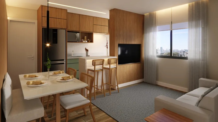 Apartamento à venda com 31m², 1 quarto sem vaga - 3