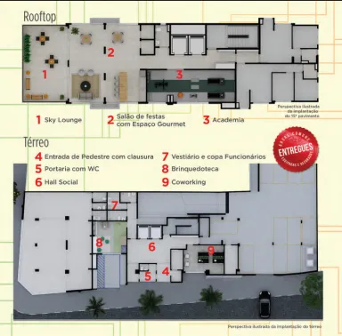 Apartamento à venda com 31m², 1 quarto sem vaga - 8