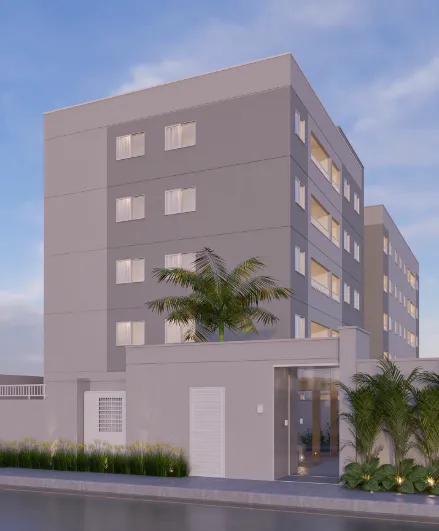 Apartamento à venda com 48m², 2 quartos sem vaga - 0