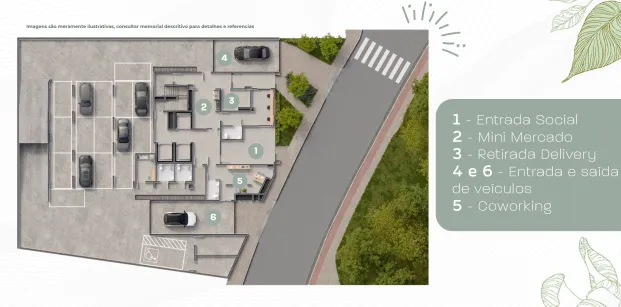 Apartamento à venda com 26m², 1 quarto sem vaga - 10